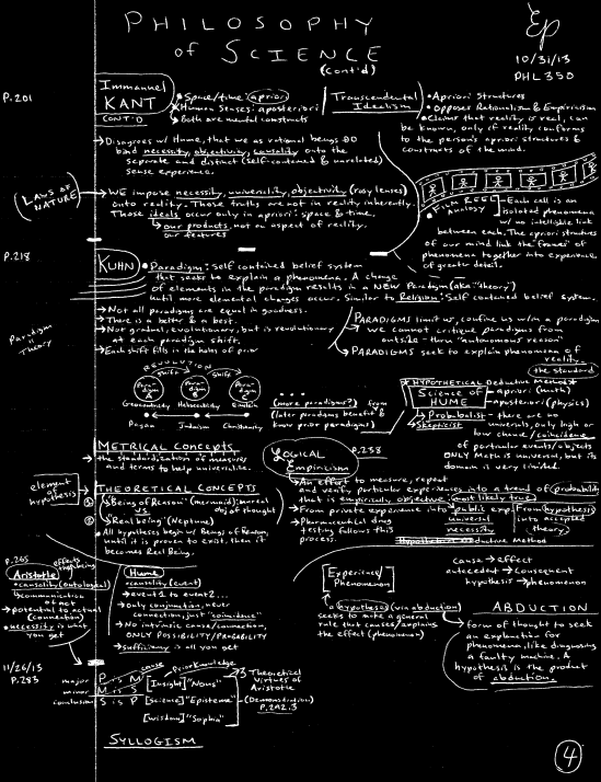 [above is the 4th page of my Philosophy 350 class: The Philosophy of Nature]