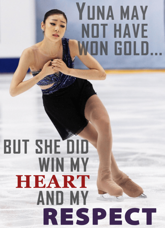 [In honor of Yuna's Silver Medal at the 2014 Sochi Olympics! Pray on - pray on, Miss Kim!]